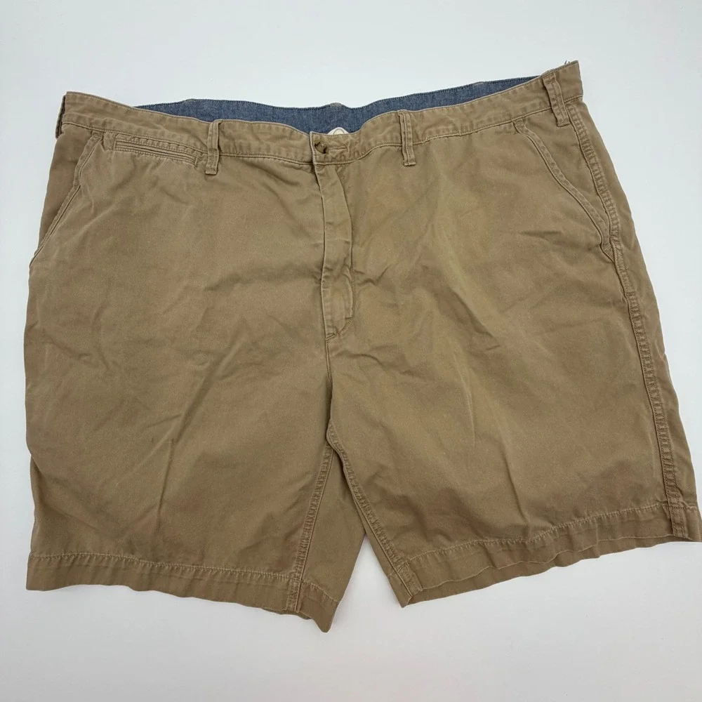 Polo Ralph Lauren Mens Classic Fit‎ Chino Shorts Tan Khaki Cotton Size 48